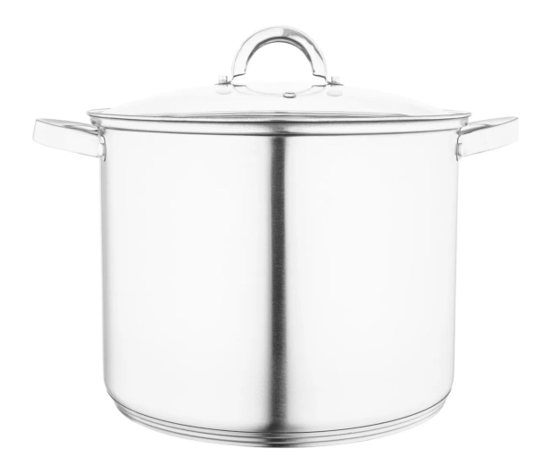 Altom Fabio garnek wysoki nierdz. 28cm 12,5l z pokrywą szklaną - 1580520 - zdjęcie 2